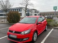 Gebraucht VW Polo 69 PS (50 kW) 2013 Rot Kleinwagen