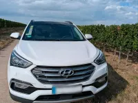 Gebraucht Hyundai Santa Fe Premium 200 PS (147 kW) 2017 Weiß SUV