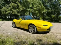 Gebraucht Mazda MX5 115 PS (84 kW) 1994 Gelb Cabrio