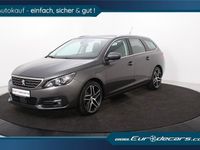 gebraucht Peugeot 308 SW 130 Allure *1.Hand*Navi*Leder*Pano.*