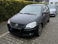 Gebraucht VW Polo United 60 PS (44 kW) 2008 Schwarz Kleinwagen