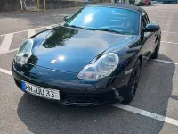Gebraucht Porsche Boxster 220 PS (161 kW) 2002 Schwarz Cabrio