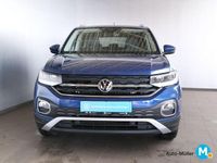 Gebraucht VW T-Cross Style 110 PS (80 kW) 2021 Reef blue metallic (metallic) SUV