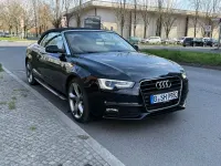 Usata Audi A5 Cabriolet S-Line 170 CV (125 kW) 2013 Nero Cabrio