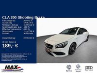 Gebraucht Mercedes CLA200 Shooting Brake AMG 156 PS (114 kW) 2017 Calcitweiss  unilack Kombi