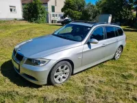 Gebraucht BMW 320 150 PS (110 kW) 2007 Silber Kombi