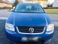 Gebraucht VW Touran 116 PS (85 kW) 2004 Blau Van / Kleinbus