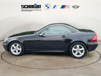 Gebraucht Mercedes SLK230 197 PS (144 kW) 2003 Obsidianschwarz metallic Cabrio