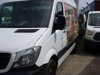 Gebraucht Mercedes Sprinter 114 PS (83 kW) 2018 Arktikweiss Van