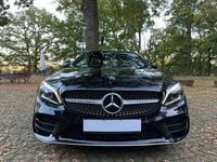 Gebraucht Mercedes C200 AMG 184 PS (135 kW) 2020 Obsidianschwarz  metalliclack Cabrio