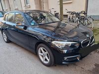 Gebraucht BMW 116 Advantage 109 PS (80 kW) 2016 Schwarz Kleinwagen