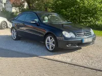 Gebraucht Mercedes CLK220 150 PS (110 kW) 2006 Grün Coupé