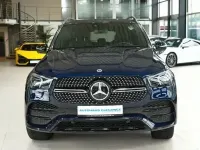Gebraucht Mercedes GLE400 AMG line 330 PS (242 kW) 2022 Cavansitblau  metalliclack SUV
