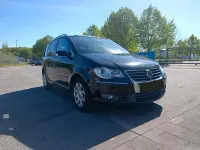 Gebraucht VW Touran 140 PS (102 kW) 2008 Schwarz Van / Kleinbus