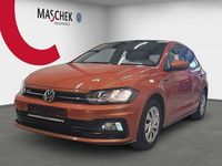 Gebraucht VW Polo R-line 95 PS (69 kW) 2018 Orange Kleinwagen