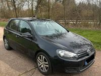 Gebraucht VW Golf VI 105 PS (77 kW) 2011 Schwarz Kleinwagen