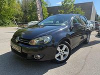Gebraucht VW Golf VI Team 122 PS (89 kW) 2010 Schwarz Kleinwagen