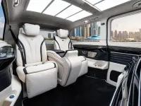 Neu Mercedes V300 Business 237 PS (174 kW) 2025 Schwarz Van / Kleinbus
