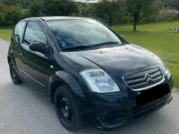 Gebraucht Citroën C2 60 PS (44 kW) 2009 Schwarz Kleinwagen