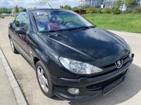 gebraucht Peugeot 206 CC Cabriolet Platinum*Leder*Klima*ALU*TÜV-AU