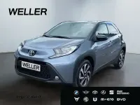 Gebraucht Toyota Aygo 72 PS (52 kW) 2025 Celestite grey / schwarz (grau) Kleinwagen
