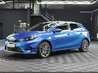 Gebraucht Kia Ceed 160 PS (117 kW) 2021 Blau Kleinwagen