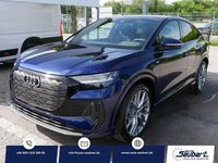 Gebraucht Audi Q4 Sportback e-tron Advanced Plus 219 kW (299 PS) 2023 Navarrablau metallic SUV