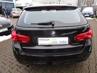 gebraucht BMW 318 318 D schwarz1.Hand-Scheckheft-Nichtraucher AHK1600