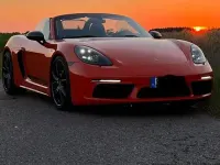 Gebraucht Porsche Boxster 299 PS (219 kW) 2019 Orange Cabrio