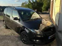 Gebraucht Skoda Roomster 105 PS (77 kW) 2014 Schwarz Van / Kleinbus