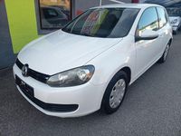 Gebraucht VW Golf VI Trendline 80 PS (58 kW) 2009 Weiß Kleinwagen