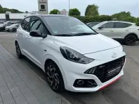 Gebraucht Hyundai i10 N Line 101 PS (74 kW) 2022 Polar white/ phantom black / s Kleinwagen
