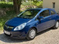 Gebraucht Opel Corsa 60 PS (44 kW) 2009 Blau Kleinwagen