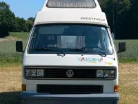 Gebraucht VW T3 California 69 PS (50 kW) 1989 Weiß Van