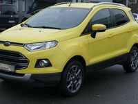 Gebraucht Ford Ecosport Titanium 111 PS (81 kW) 2017 Gelb SUV