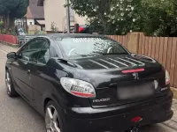 Gebraucht Peugeot 206 CC 109 PS (80 kW) 2006 Schwarz Cabrio