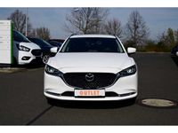 gebraucht Mazda 6 Kombi 2.2 SKYACTIV Exclusive-Line Navi LED Dyn. Kurvenlicht ACC Apple CarPlay Android Auto