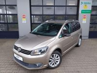 Gebraucht VW Touran Style 105 PS (77 kW) 2012 Titanium beige Van / Kleinbus