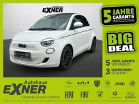 Gebraucht Fiat 500e La Prima 86 kW (118 PS) 2023 Arktis weiss Cabrio