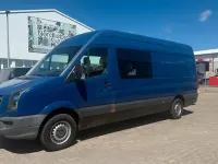 Gebraucht VW Crafter 109 PS (80 kW) 2007 Blau Van