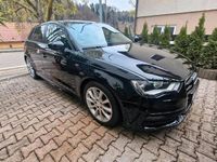 Second-hand Audi A3 S-Line 185 CP (136 kW) 2013 Negru Berlinǎ