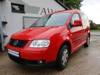 Gebraucht VW Caddy Team 102 PS (75 kW) 2010 Rot Van / Kleinbus