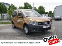Gebraucht VW Caddy 110 PS (80 kW) 2020 Gelb Van / Kleinbus