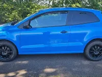 Gebraucht VW Polo Trendline 60 PS (44 kW) 2014 Blau Kleinwagen