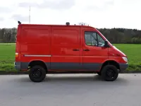 Gebraucht Mercedes Sprinter 156 PS (114 kW) 2003 Rot Van
