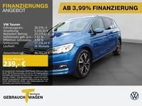 Gebraucht VW Touran Highline 150 PS (110 kW) 2021 Blau Van / Kleinbus