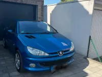 Gebraucht Peugeot 206 CC 109 PS (80 kW) 2003 Blau Cabrio