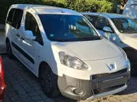 Gebraucht Peugeot Partner Tepee Active 98 PS (72 kW) 2012 Weiß Van / Kleinbus