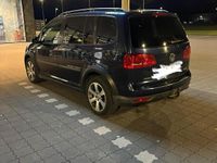 Gebraucht VW Touran Cross 140 PS (102 kW) 2011 Blau Van / Kleinbus