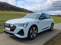 Gebraucht Audi e-tron S-Line 230 kW (313 PS) 2022 Weiß SUV